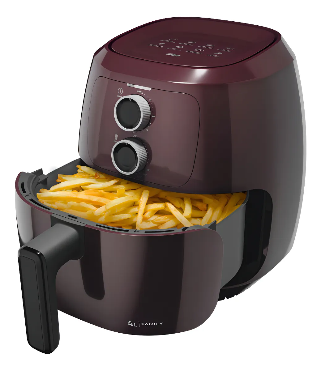 Air Fryer Fritadeira Wap Waff2 Family 4l Prosdócimo Vermelha Cor Vermelho