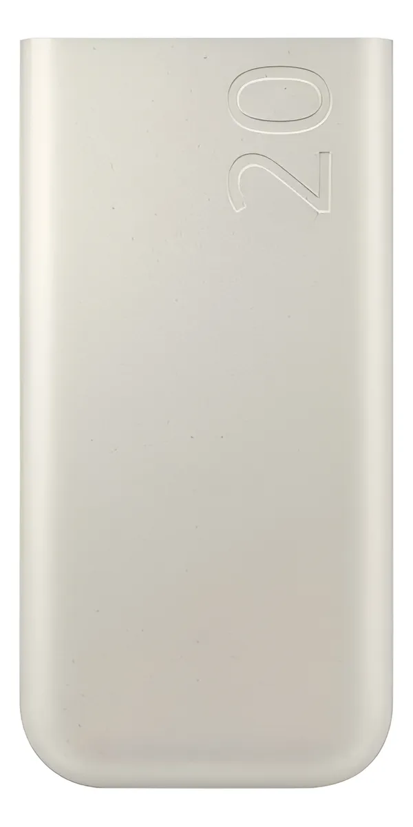 Carregador Portátil Samsung 3 Portas 20000mah Ep-p4520 Bege